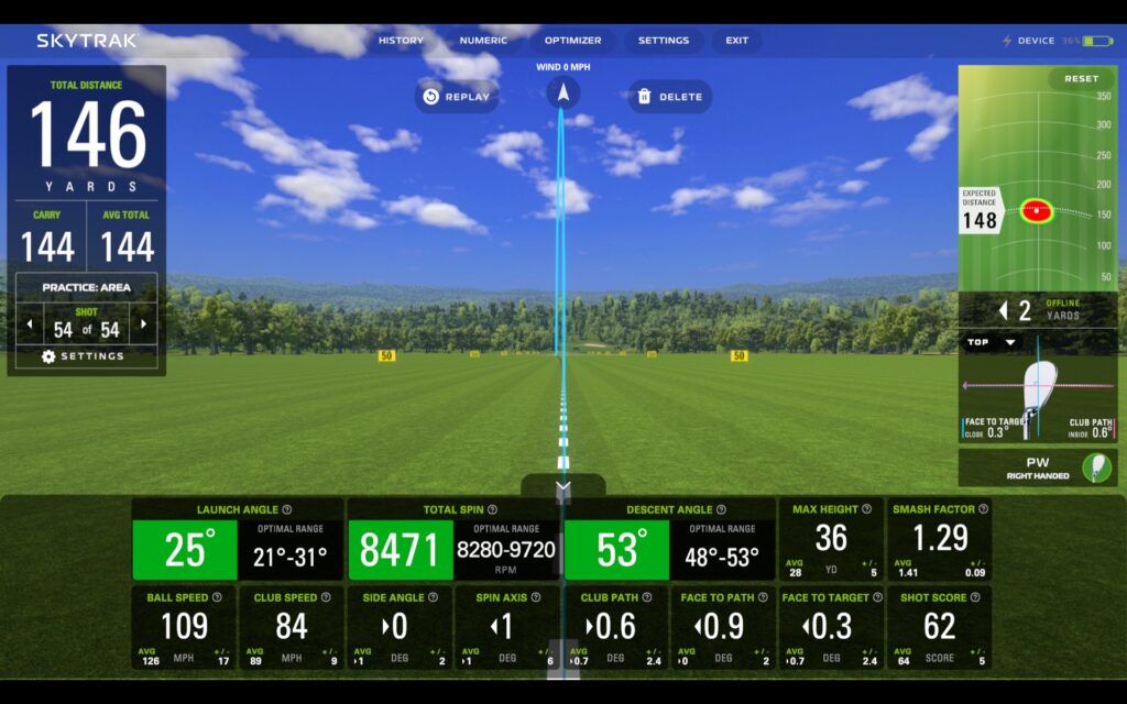 how to practice with a launch monitor