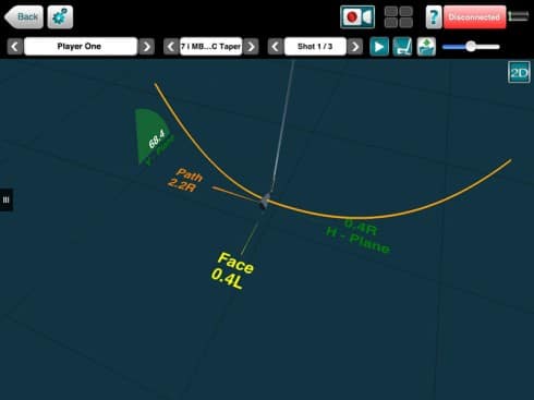 flightscope-x3-3d-swing-plane