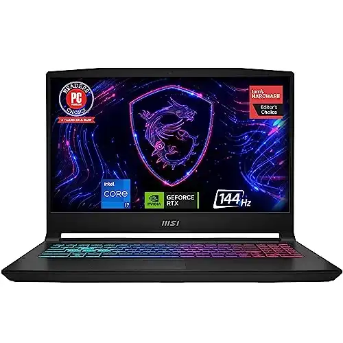 MSI Katana 15 15.6" 144Hz FHD Gaming Laptop